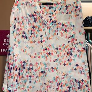 Maurices size 1 chiffon shirt